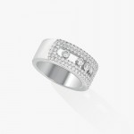 Messika - Move Noa Pave LM Ring White Gold